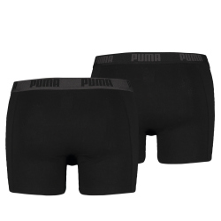 10er Pack PUMA Basic Boxershorts black / black XXL