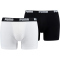 10er Pack PUMA Basic Boxershorts white / black XXL