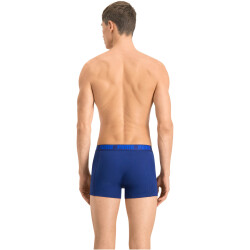 10er Pack PUMA Basic Boxershorts blue / grey melange L