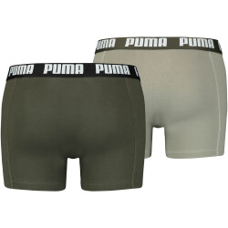 10er Pack PUMA Basic Boxershorts dark green combo XXL