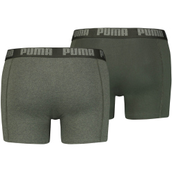 10er Pack PUMA Basic Boxershorts green melange M