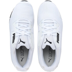 PUMA Leader VT Tech Mesh Laufschuhe puma white/high risk red/puma black 45