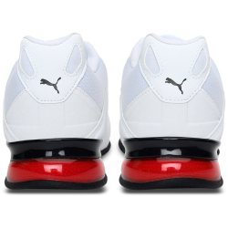 PUMA Leader VT Tech Mesh Laufschuhe puma white/high risk red/puma black 45