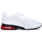 PUMA Leader VT Tech Mesh Laufschuhe puma white/high risk red/puma black 45