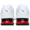 PUMA Leader VT Tech Mesh Laufschuhe puma white/high risk red/puma black 45
