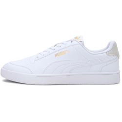 PUMA Shuffle Sneaker PUMA white/PUMA white/PUMA team gold 40.5