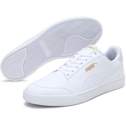 PUMA Shuffle Sneaker PUMA white/PUMA white/PUMA team gold 40