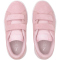 PUMA Smash v2 Suede PS Kinder Sneaker mit Klettverschluss pink lady/puma white 31