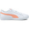 PUMA Smash v2 Leder Sneaker Damen puma white/apricot blush/puma black 40