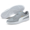 PUMA Smash v2 Leder Sneaker quarry/puma white/puma team gold 38.5
