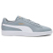 PUMA Smash v2 Leder Sneaker quarry/puma white/puma team gold 38.5