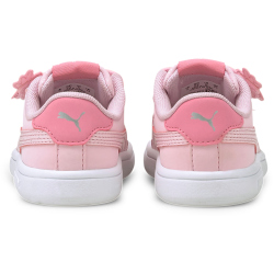 PUMA Smash v2 Unicorn Baby-Sneaker mit Klettverschluss pink lady/pink lady 23