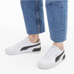 PUMA Carina Leder Sneaker Damen PUMA white/PUMA...