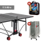 Sponeta S 3-80 e Tischtennisplatte Sportline Outdoor + Abdeckh&uuml;lle + Schl&auml;ger Set