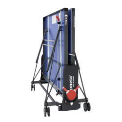 Sponeta S 4-73 e Tischtennisplatte Expertline Outdoor + Abdeckhülle + Schläger Set