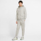 NIKE Sportswear Club French Terry Trainingsanzug mit Kapuze dark grey heather/matte silver XS