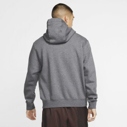 NIKE Sportswear Club Fleece Trainingsanzug mit Kapuze charcoal heathr/anthracite/white S