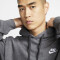 NIKE Sportswear Club Fleece Trainingsanzug mit Kapuze charcoal heathr/anthracite/white S