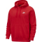 NIKE Sportswear Club Fleece Trainingsanzug mit Kapuze university red/university red/white XS