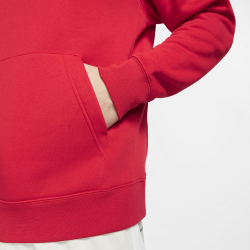 NIKE Sportswear Club Fleece Trainingsanzug mit Kapuze university red/university red/white XL