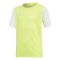 adidas Estro 19 Fu&szlig;ball Trikot Kinder solar yellow 116