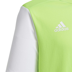 adidas Estro 19 Fu&szlig;ball Trikot Kinder solar green/white 116