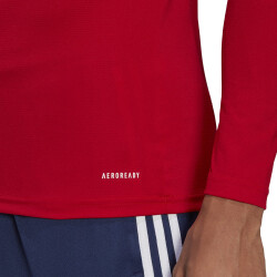 adidas Team Base langarm Funktionsshirt team power red M