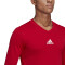 adidas Team Base langarm Funktionsshirt team power red M