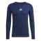 adidas Team Base langarm Funktionsshirt Herren team navy blue XS