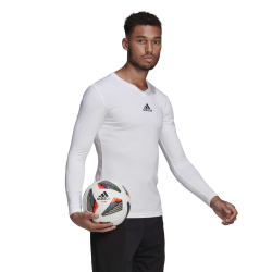 adidas Team Base langarm Funktionsshirt Herren white S