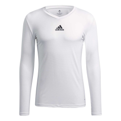 adidas Team Base langarm Funktionsshirt Herren white M