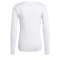 adidas Team Base langarm Funktionsshirt Herren white XL