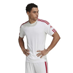 adidas Squadra 21 Trikot Kurzarm white/team power red S