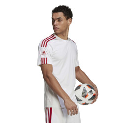 adidas Squadra 21 Trikot Kurzarm white/team power red S