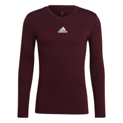 adidas Team Base langarm Funktionsshirt team maroon XS
