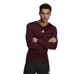 adidas Team Base langarm Funktionsshirt team maroon XS