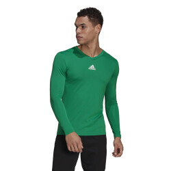 adidas Team Base langarm Funktionsshirt team green S