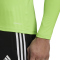 adidas Team Base langarm Funktionsshirt Herren GN7505 - team solar green XS