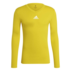 adidas Team Base langarm Funktionsshirt Herren GN7506 - team yellow M