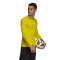 adidas Team Base langarm Funktionsshirt Herren GN7506 - team yellow M