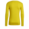 adidas Team Base langarm Funktionsshirt Herren GN7506 - team yellow M