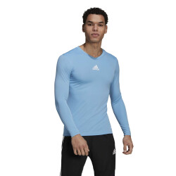 adidas Team Base langarm Funktionsshirt team light blue XS