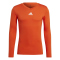 adidas Team Base langarm Funktionsshirt Herren GN7508 - team orange XS