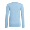 adidas Team Base langarm Funktionsshirt Kinder GN7512 - team light blue 116