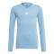 adidas Team Base langarm Funktionsshirt Kinder team light blue 116