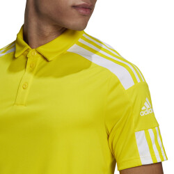 adidas Squadra 21 Poloshirt team yellow/white XS
