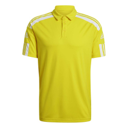 adidas Squadra 21 Poloshirt team yellow/white M
