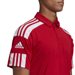 adidas Squadra 21 Poloshirt team power red/white S