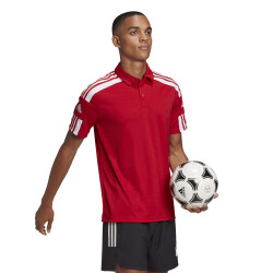 adidas Squadra 21 Poloshirt team power red/white M