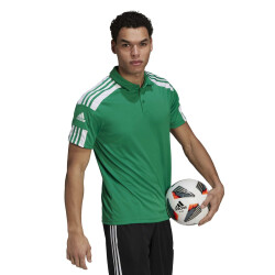 adidas Squadra 21 Poloshirt team green/white XS